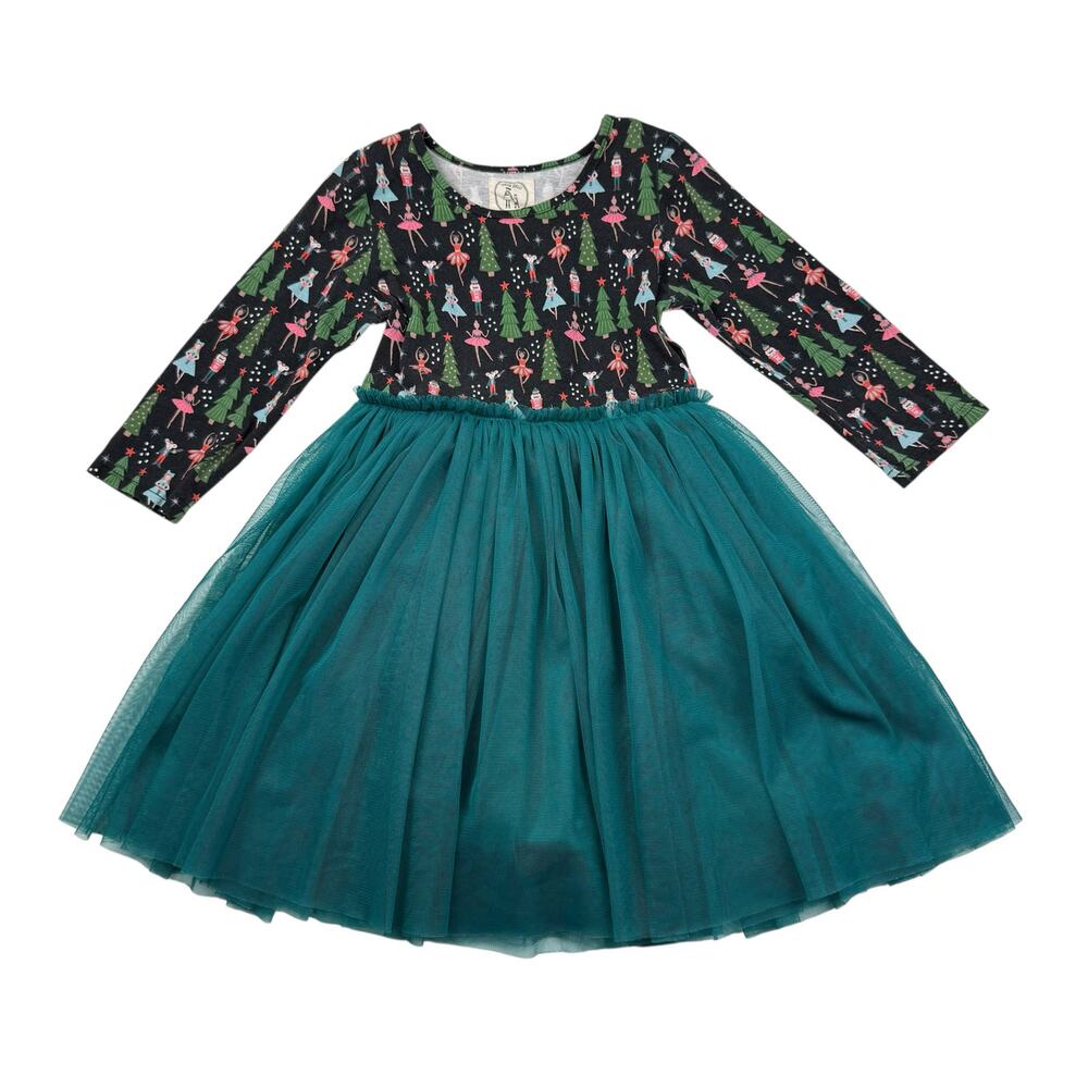 Taylor Joelle Holiday Nutcracker Tulle Dress, Size 6